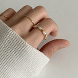 Handmade natural pearl millet Pearl Ring – Small Gift Ideas — 4