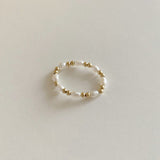 Handmade natural pearl millet Pearl Ring – Small Gift Ideas — 2
