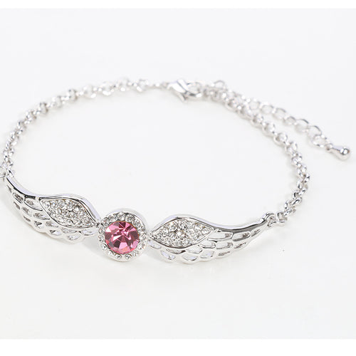 Austrian Crystal Bracelet Angel Wings Diamond – Jewelry Gift Ideas — 1