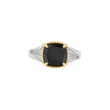 Niche Black Agate Vintage Style Luxury Ring – Stylish Gifts — 4
