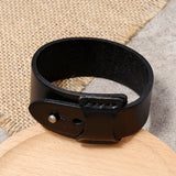 Cow Leather Irregular Bracelet For Men – Jewelry Gift Ideas — 4