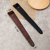 Cow Leather Irregular Bracelet For Men – Jewelry Gift Ideas — 3