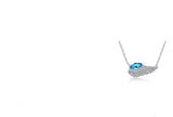 Full Diamond Horse Eye Crystal Necklace Tears – Jewelry Gift Ideas — 5