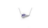 Full Diamond Horse Eye Crystal Necklace Tears – Jewelry Gift Ideas — 7