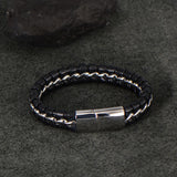 Men's Braided Leather Cord Bracelet – Jewelry Gift Ideas — 2