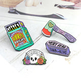Hot New Cartoon Skull Matchbox And Axe – Jewelry Gift Ideas — 7