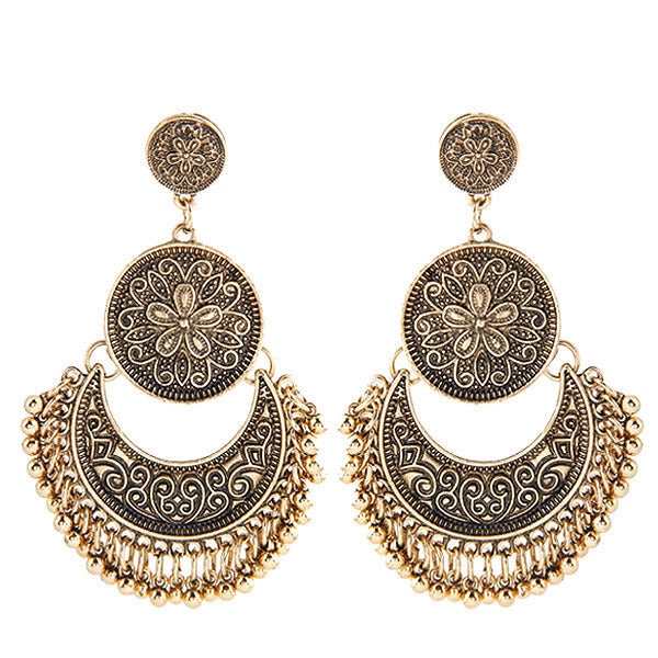 Retro tassel earrings personality ethnic trend earrings – Gift Ideas — 1