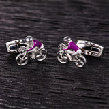 High Grade Stainless Steel Cufflinks Cycling Men's – Gifts for Him — 1