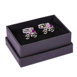 High Grade Stainless Steel Cufflinks Cycling Men's – Gifts for Him — 3