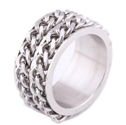 Vintage Chain Titanium Steel Men's Index Finger – Jewelry Gift Ideas — 1