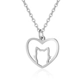 Cat Titanium Steel Necklace Female Fashion – Jewelry Gift Ideas — 9