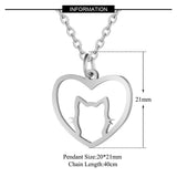 Cat Titanium Steel Necklace Female Fashion – Jewelry Gift Ideas — 11