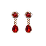 Red Gemstone And Diamond Pendant – Jewelry Gift Ideas — 1