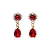 Red Gemstone And Diamond Pendant – Jewelry Gift Ideas — 1