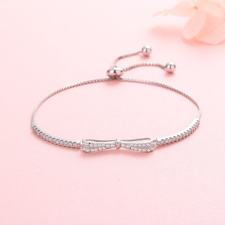 S925 Sterling Silver Plated Platinum Set – Jewelry Gift Ideas — 1