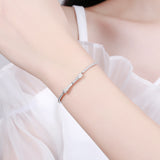 S925 Sterling Silver Plated Platinum Set – Jewelry Gift Ideas — 5