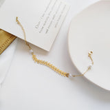 Fashion Simple Wheat Ear Pearl Titanium Steel Bracelet – Stylish Gifts — 5