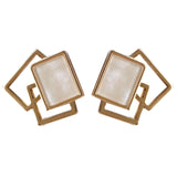 S925 Silver Needle Simple Geometric Earrings – Special Occasion Gifts — 6