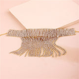 Rhinestone Tassel Anklet Luxury Shiny Row – Practical Gifts — 2