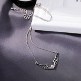 Simple light luxury diamond Wing Pendant – Jewelry Gift Ideas — 4