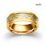 Accessories Fashion Stainless Steel Ring Inlaid Zircon – Stylish Gifts — 3