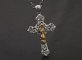 Virgin Mary Cross Necklace Pendant in Sterling – Jewelry Gift Ideas — 2