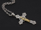 Virgin Mary Cross Necklace Pendant in Sterling – Jewelry Gift Ideas — 4