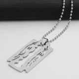 men chain stainless steel Blade necklaces men pendants – Stylish Gifts — 2
