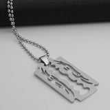 men chain stainless steel Blade necklaces men pendants – Stylish Gifts — 3