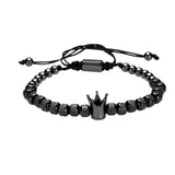 Luxury Roman Royal Crown Charm Bracelet Men – Jewelry Gift Ideas — 4