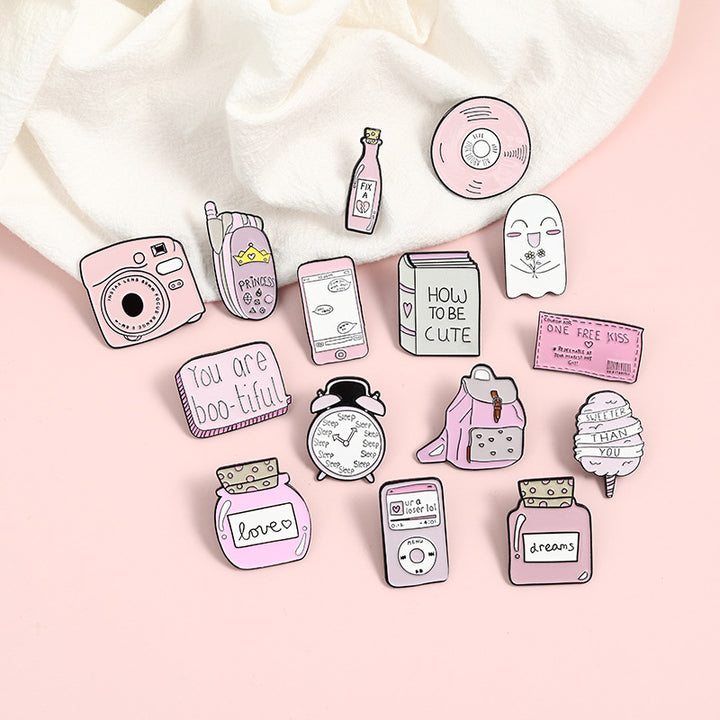 Cartoon Creative Pink Series Jewelry Brooch – Jewelry Gift Ideas — 1
