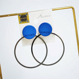 Korean Elegant Disc Circle Earrings – Special Occasion Gifts — 4