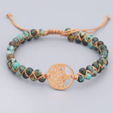 Woven Twine Double Tree of Life Yoga Bracelet – Jewelry Gift Ideas — 8