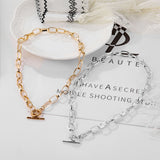 Op Buckle Clavicle Necklace Retro Street Shooting – Jewelry Gift Ideas — 2