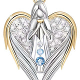 Diamond Angel Necklace – Jewelry Gift Ideas — 1
