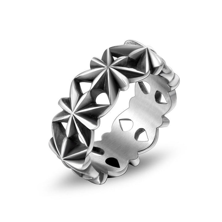 Titanium Steel Stylish Retro Personality Ring – Surprise Gifts — 1