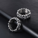 Titanium Steel Stylish Retro Personality Ring – Surprise Gifts — 5