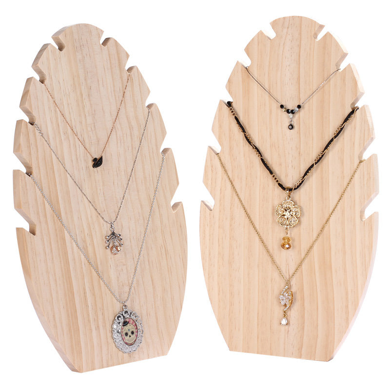 Log Flame Plate Necklace Storage Shelf – Jewelry Gift Ideas — 1