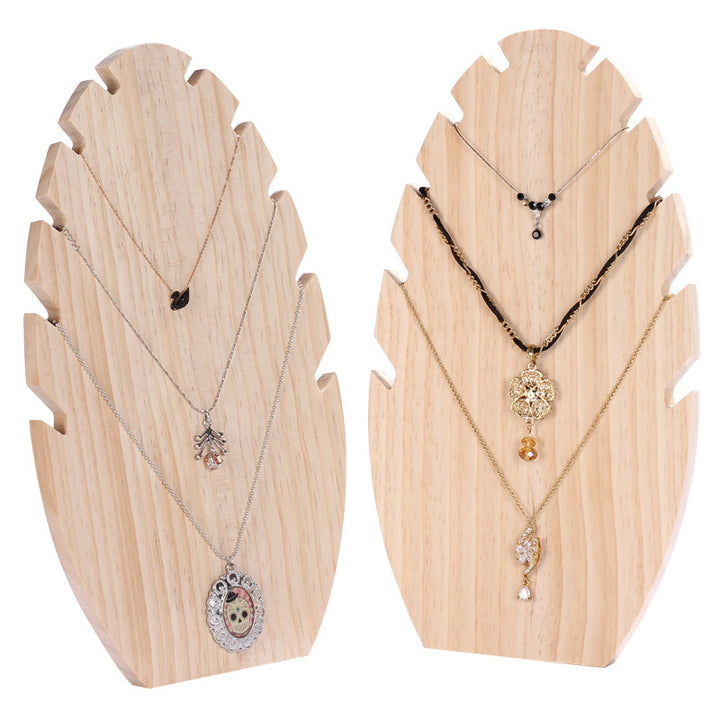 Log Flame Plate Necklace Storage Shelf – Jewelry Gift Ideas — 1