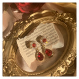 Red Gemstone And Diamond Pendant – Jewelry Gift Ideas — 2