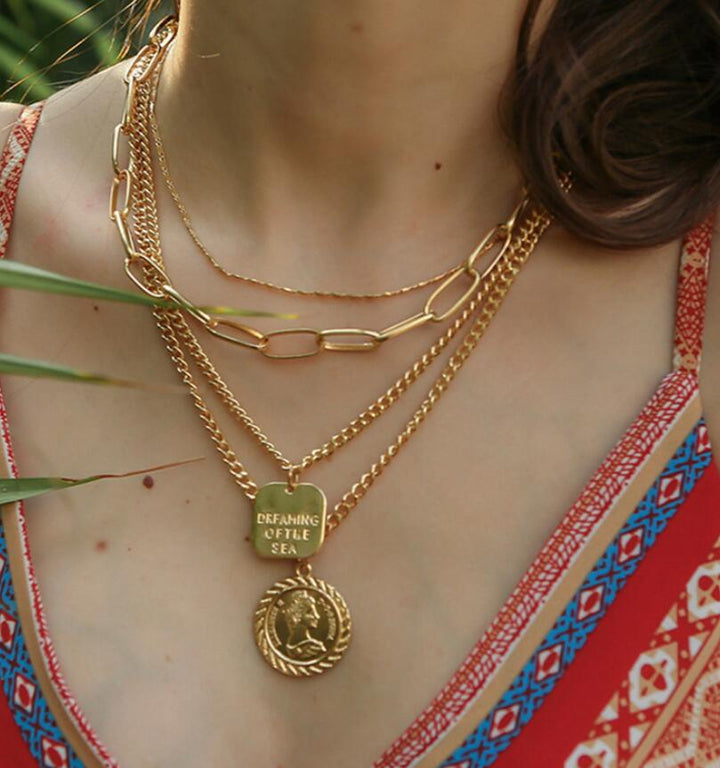 Individual Ou Fan Necklace Alloy Virgin Cross – Jewelry Gift Ideas — 1