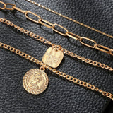 Individual Ou Fan Necklace Alloy Virgin Cross – Jewelry Gift Ideas — 5