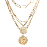 Individual Ou Fan Necklace Alloy Virgin Cross – Jewelry Gift Ideas — 3