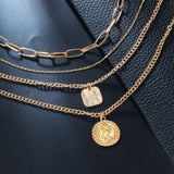 Individual Ou Fan Necklace Alloy Virgin Cross – Jewelry Gift Ideas — 4