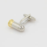 Two-tone Bullet Cufflinks French Shirt Cuff Nails – Everyday Gifts — 2
