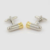 Two-tone Bullet Cufflinks French Shirt Cuff Nails – Everyday Gifts — 5