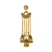 Alloy Tassel Pendant Long Heart-shaped Fan Bell – Jewelry Gift Ideas — 1