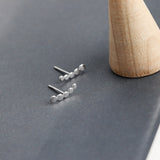 Simple Round Point S925 Sterling Silver Earrings – Useful Gifts — 5