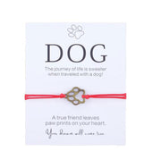 Friendship Bracelet Gift for Him Paw Print – Jewelry Gift Ideas — 4