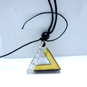Solid wood resin pendant – Jewelry Gift Ideas — 5